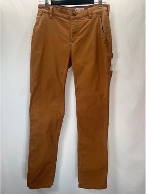Carhartt Rugged Flex Relaxed Fit Canvas Work Pants Women's Size 2 Short